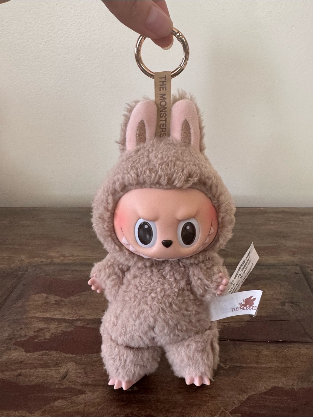Pop Mart‎ Labubu The Monsters Exciting Macaron keychain toffee color toy plush